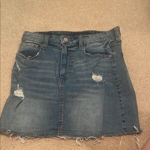 Aeropostale Blue Mini Pencil Skirt Casual